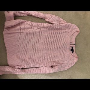 American Eagle light pink thin sweater